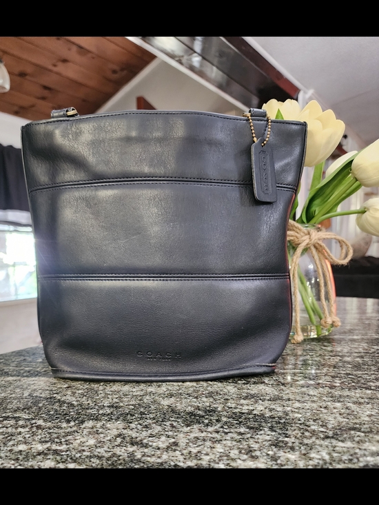 Coach Handbags - Coach Tribeca Vintage Leather Shopper Tote with Gold Hardware 1998 United States